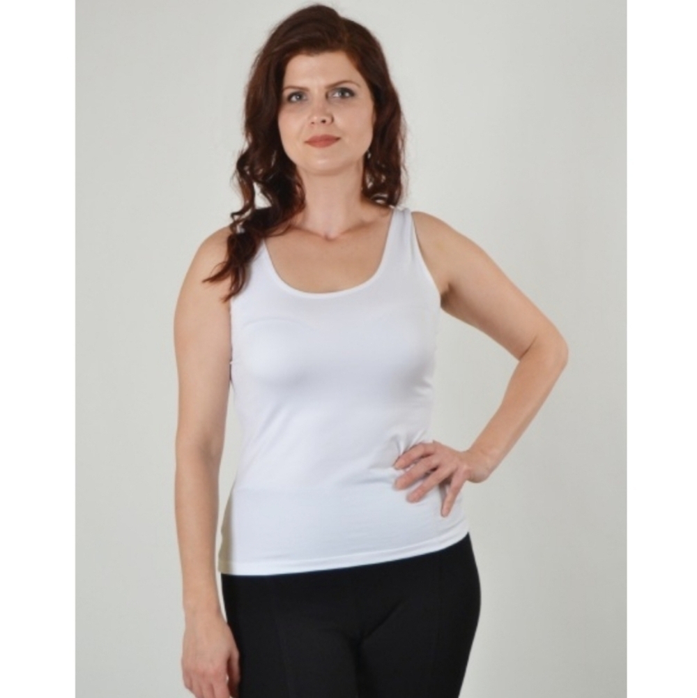 🌟 A'NUE classic tank top cream size L1 XL NWT